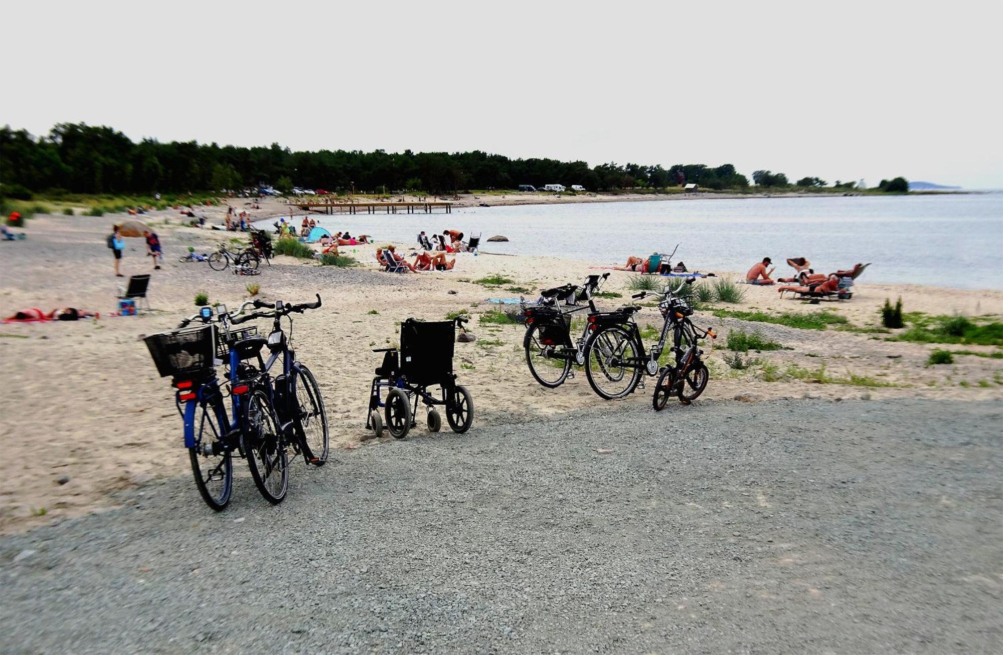 바익설크로크 1C, Foersta Parkett, 50M Till Badstrand 빌라 외부 사진